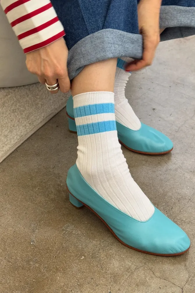 HER VARSITY SOCKS