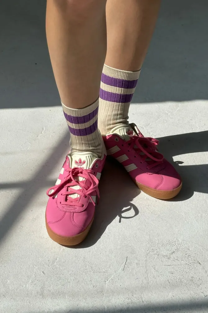 HER VARSITY SOCKS