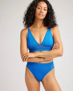 HIGH CUT BRALETTE BLUE COSMO