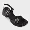 INES DOUBLE BUCKLE SANDAL