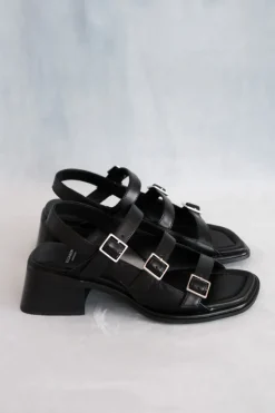 INES TRIPLE BUCKLE SANDAL