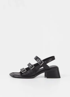 INES TRIPLE BUCKLE SANDAL