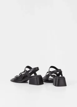 INES TRIPLE BUCKLE SANDAL