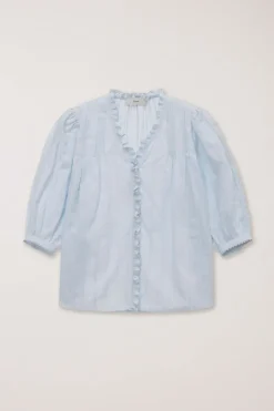 JANE FRILL BLOUSE