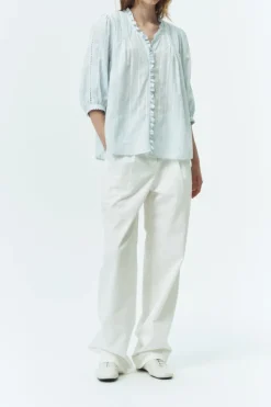 JANE FRILL BLOUSE