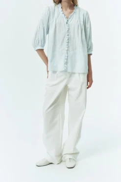 JANE FRILL BLOUSE