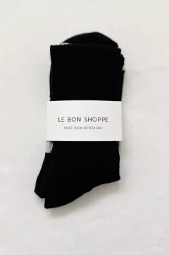 KNEE HIGH BOYFRIEND SOCKS