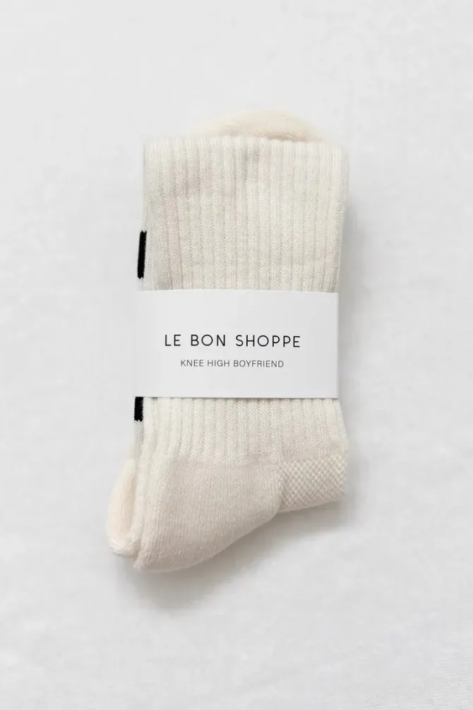 KNEE HIGH BOYFRIEND SOCKS