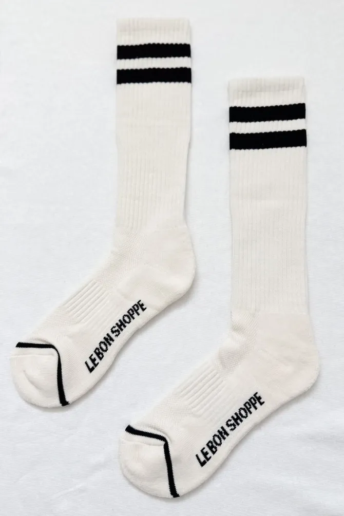 KNEE HIGH BOYFRIEND SOCKS