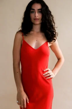 LEO MAXI SLIP DRESS
