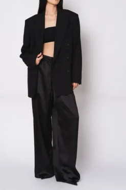LIGHT WOOL OVERSIZED BLAZER