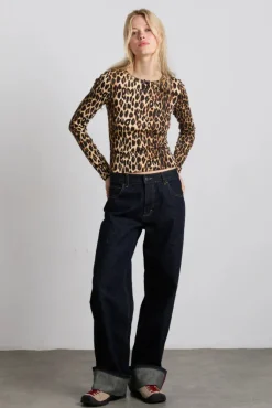 LUA POINTELLE LONG SLEEVE TOP