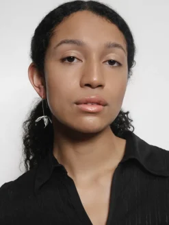 MARLEY FLOWER DROP EARRINGS