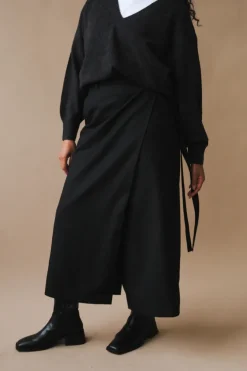 MAXI TIE SKIRT