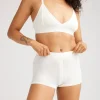 MODAL RIB BOXER BRIEF BONE