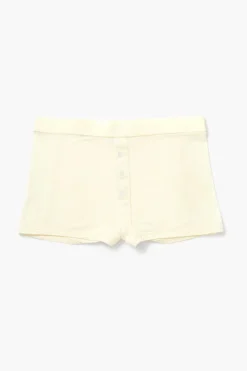 MODAL RIB BOXER BRIEF BONE