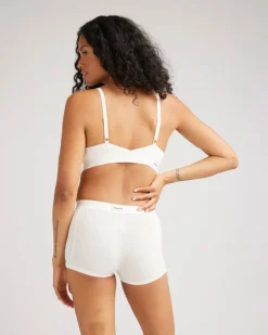 MODAL RIB BOXER BRIEF BONE