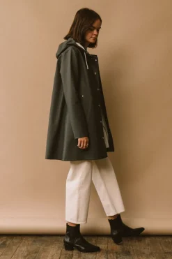 MOSEBACKE RAIN JACKET GREEN