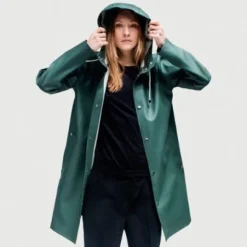 MOSEBACKE RAIN JACKET GREEN
