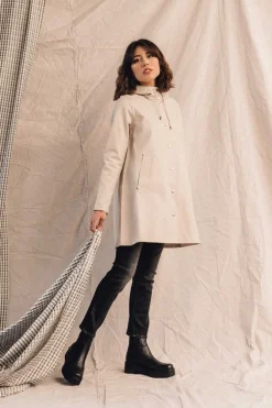 MOSEBACKE RAIN JACKET LIGHT SAND