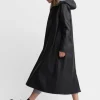 MOSEBACKE RAIN JACKET LONG BLACK