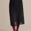 ORGANZA WRAP SKIRT