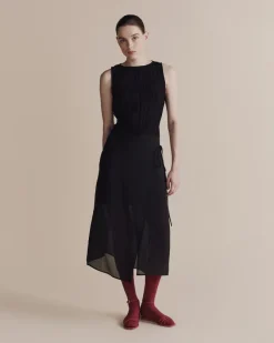 ORGANZA WRAP SKIRT