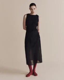 ORGANZA WRAP SKIRT