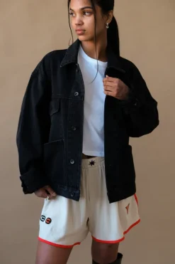 OVERSIZED DENIM CHORE JACKET