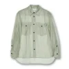 OVERSIZED SHEER SHIRT
