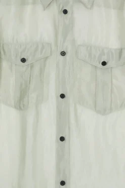 OVERSIZED SHEER SHIRT