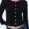 POINTELLE CARDIGAN