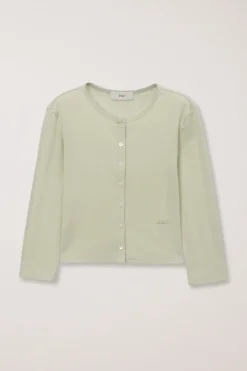 POINTELLE CARDIGAN