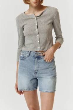 POINTELLE CARDIGAN