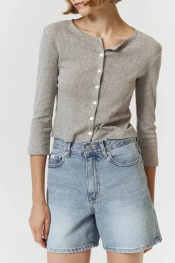 POINTELLE CARDIGAN