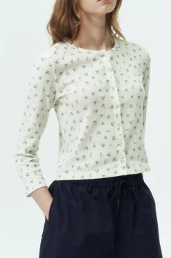 POINTELLE CARDIGAN