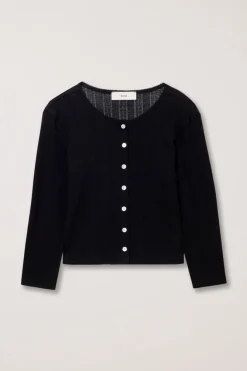 POINTELLE CARDIGAN