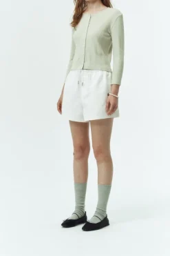 POINTELLE CARDIGAN