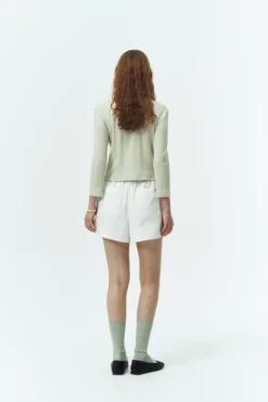 POINTELLE CARDIGAN