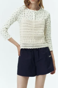 POINTELLE CARDIGAN