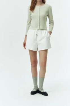 POINTELLE CARDIGAN