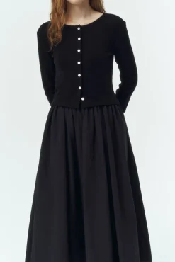 POINTELLE CARDIGAN