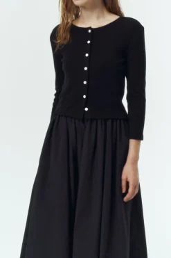 POINTELLE CARDIGAN