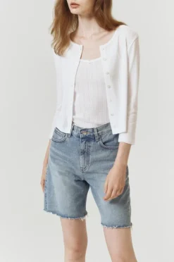 POINTELLE CARDIGAN