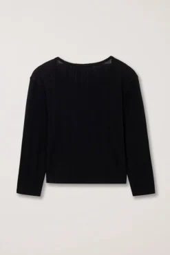 POINTELLE CARDIGAN
