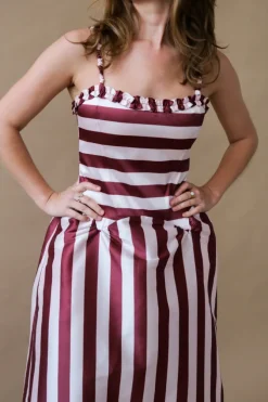 RACHEL RUFFLE MIDI DRESS
