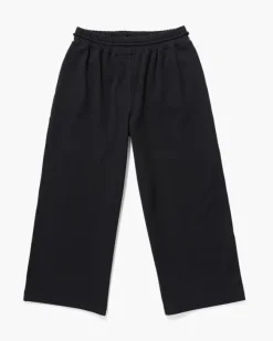 RECYCLED FLEECE WIDE LEG PANT