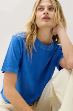 RELAXED CROP SHORT SLEEVE TEE