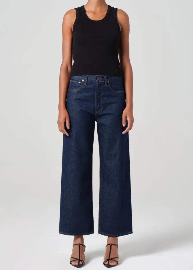 REN HI RISE WIDE LEG RINSE
