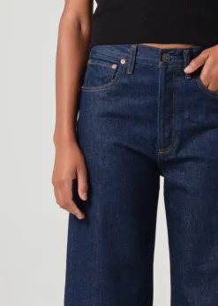 REN HI RISE WIDE LEG RINSE